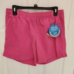 Womens Columbia Backcast 5" Water Shorts - Pink - Medium- NWT